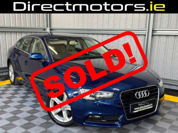 Audi A5 Hatchback, Diesel, 2016, Blue