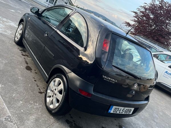 Vauxhall Corsa Hatchback, Petrol, 2002, Black