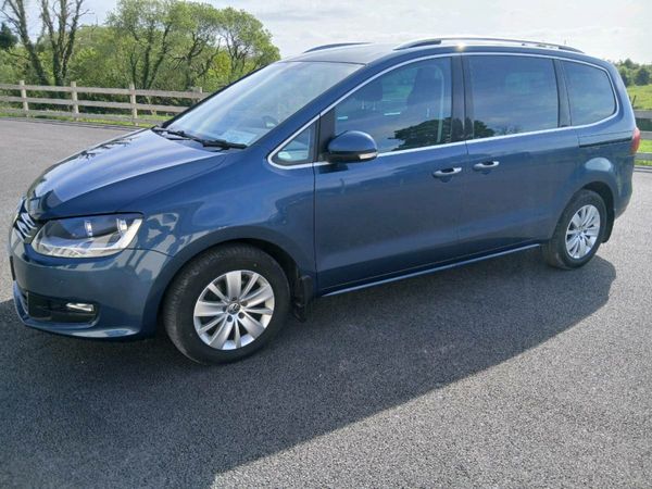 Volkswagen Sharan MPV, Diesel, 2017, Blue
