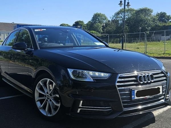 Audi A4 Saloon, Petrol, 2017, Black