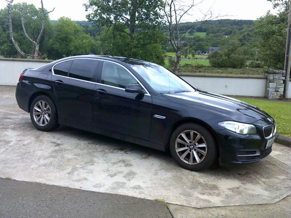 BMW 5-Series Saloon, Diesel, 2014, Black