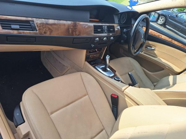 BMW 5-Series Saloon, Diesel, 2008, Black