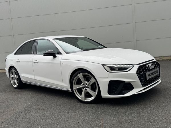 Audi A4 Saloon, Diesel, 2020, White