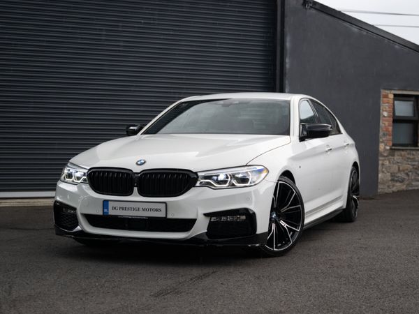 BMW 5-Series Saloon, Diesel, 2017, White