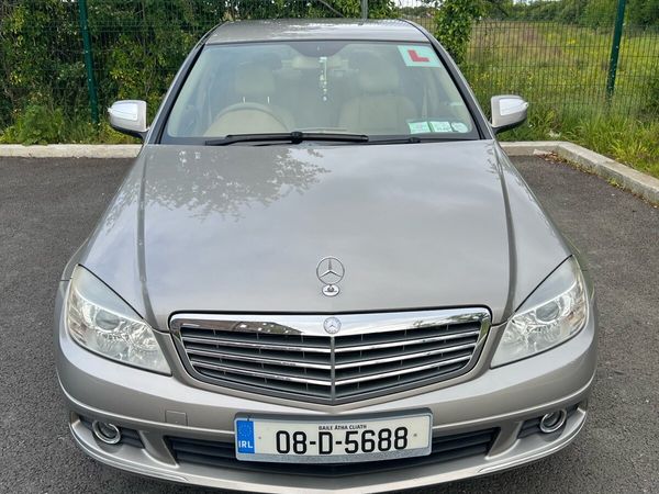 Mercedes-Benz C-Class Saloon, Petrol, 2008, Silver