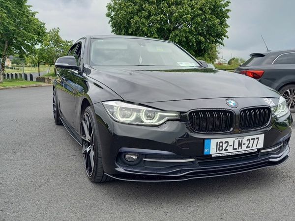 BMW 3-Series Saloon, Diesel, 2018, Black