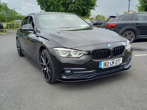 BMW 3-Series Saloon, Diesel, 2018, Black