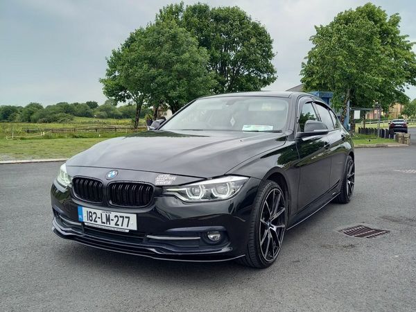 BMW 3-Series Saloon, Diesel, 2018, Black