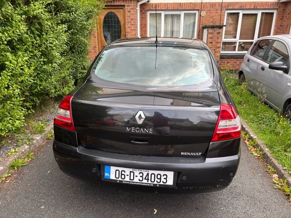 Renault Megane Saloon, Petrol, 2006, Black