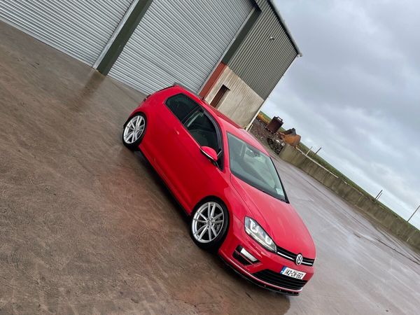 Volkswagen Golf Hatchback, Diesel, 2014, Red