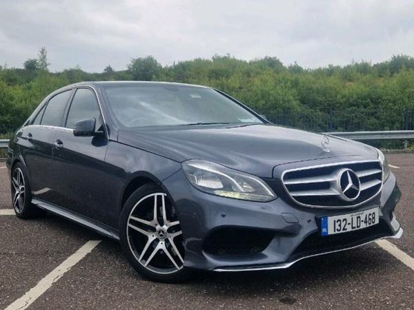Mercedes-Benz E-Class Saloon, Diesel Hybrid, 2013, Grey