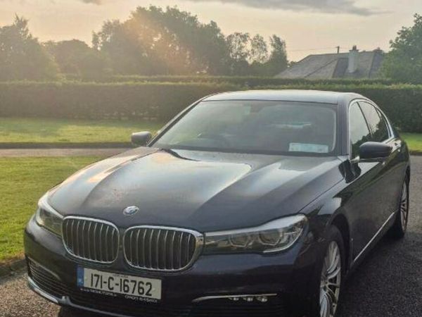 BMW 7-Series Saloon, Diesel, 2017, Blue