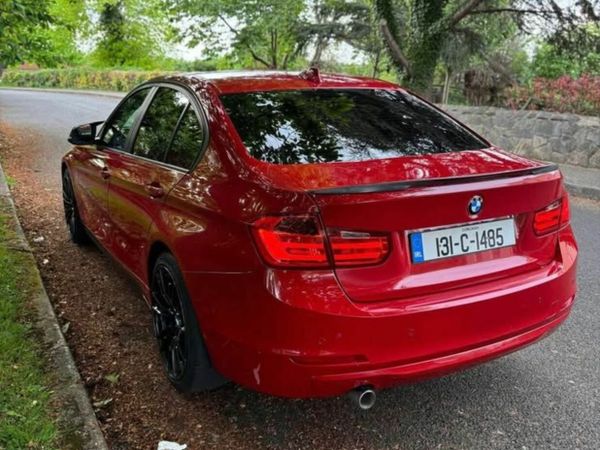 BMW 3-Series Saloon, Diesel, 2013, Red