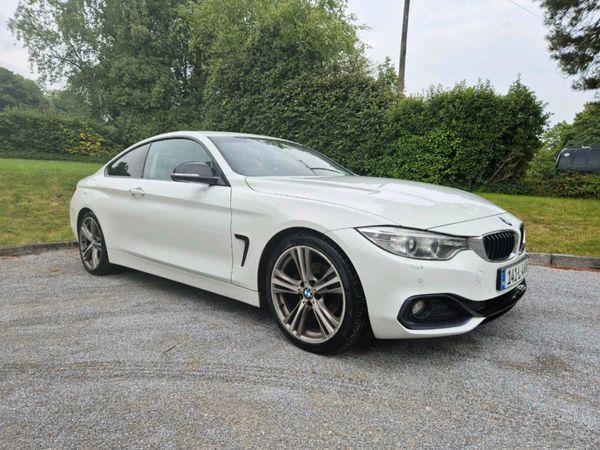 BMW 4-Series Coupe, Diesel, 2014, White