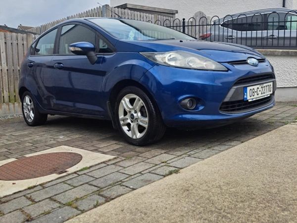 Ford Fiesta Hatchback, Diesel, 2008, Blue