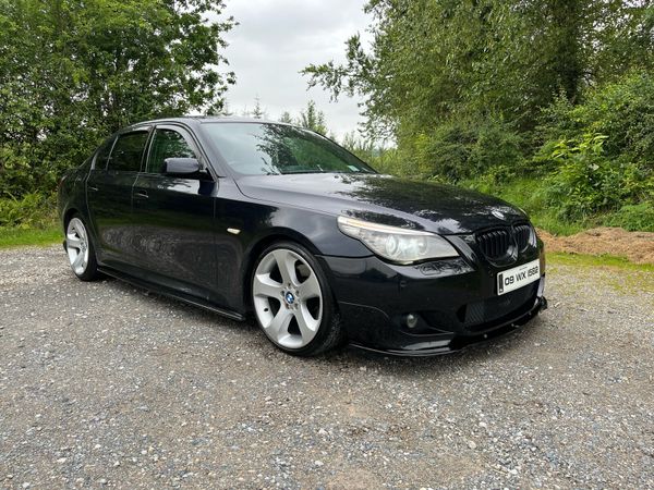 BMW 5-Series Saloon, Diesel, 2009, Black