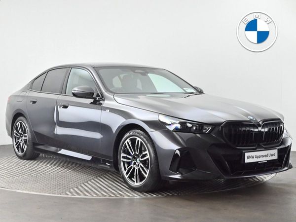 BMW 5-Series Saloon, Petrol Plug-in Hybrid, 2025, Grey