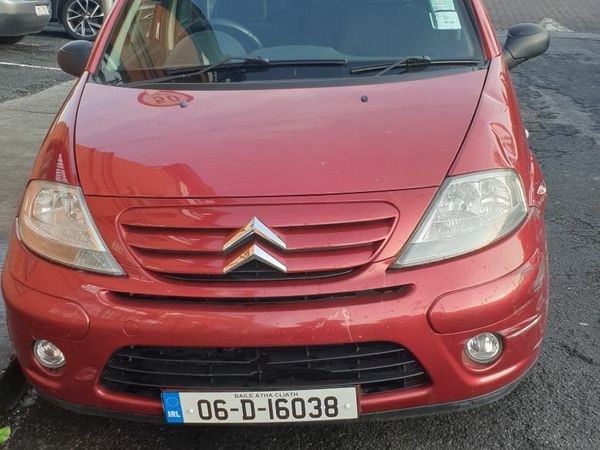 Citroen C3 Hatchback, Petrol, 2006, Red