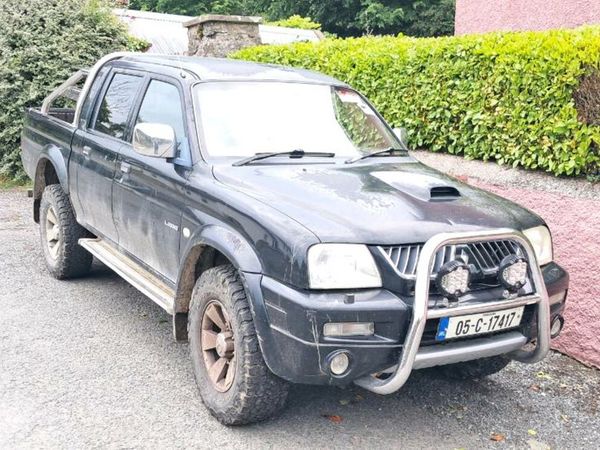 Mitsubishi L200 Crew Cab, Diesel, 2005, Black