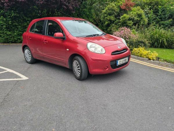 Nissan Micra Hatchback, Petrol, 2012, Red