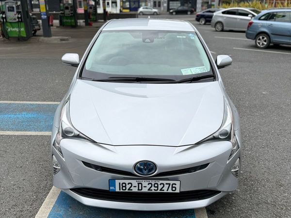Toyota Prius Hatchback, Petrol Hybrid, 2018, Silver
