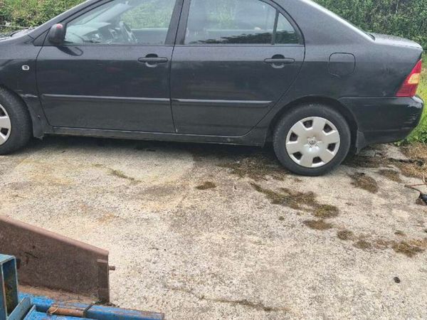 Toyota Corolla Saloon, Petrol, 2004, Black
