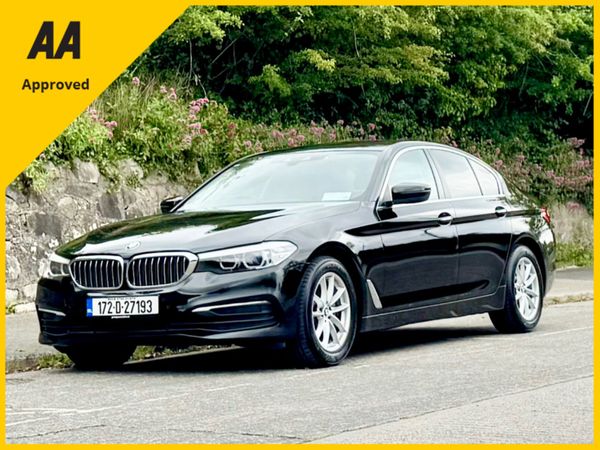 BMW 5-Series Saloon, Diesel, 2017, Black
