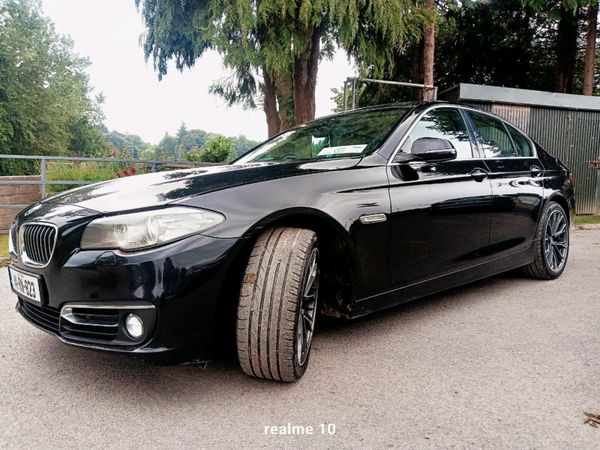 BMW 5-Series Saloon, Diesel, 2014, Black