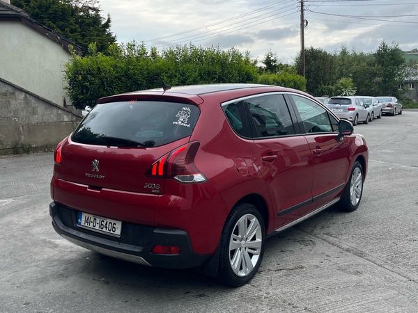 Peugeot 3008 SUV, Diesel, 2014, Red