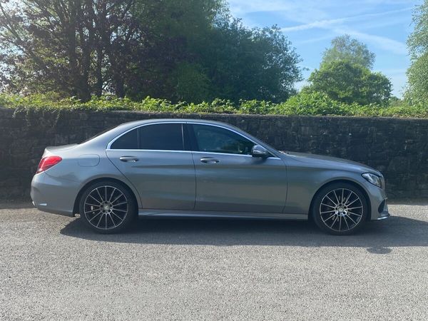 Mercedes-Benz C-Class Saloon, Diesel, 2015, Silver
