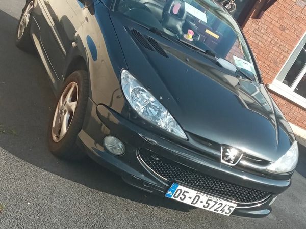 Peugeot 206 Convertible, Petrol, 2005, Black