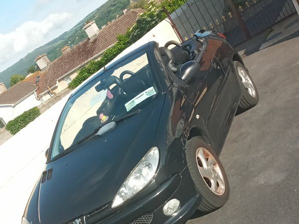 Peugeot 206 Convertible, Petrol, 2005, Black
