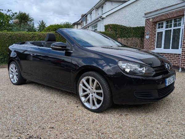 Volkswagen Golf Convertible, Petrol, 2011, Black
