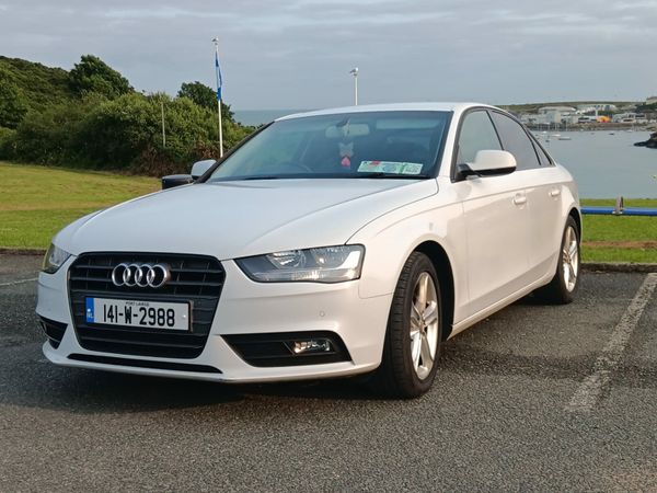 Audi A4 Saloon, Diesel, 2014, White