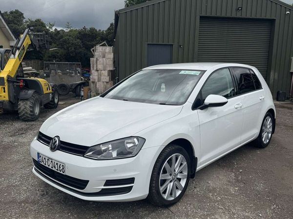 Volkswagen Golf Hatchback, Petrol, 2014, White