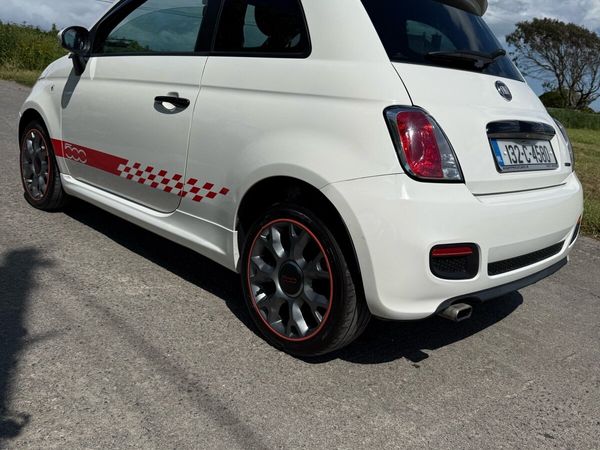 Fiat 500 Hatchback, Petrol, 2013, White