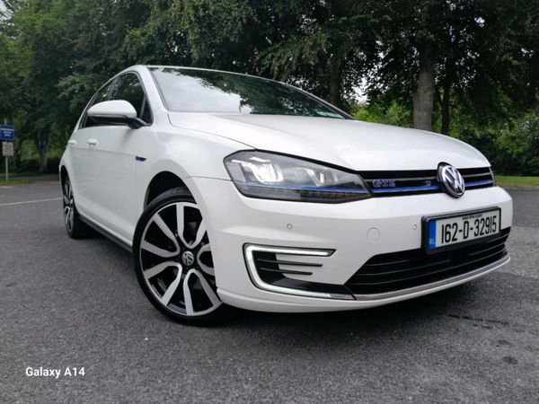 Volkswagen Golf Hatchback, Petrol Plug-in Hybrid, 2016, White