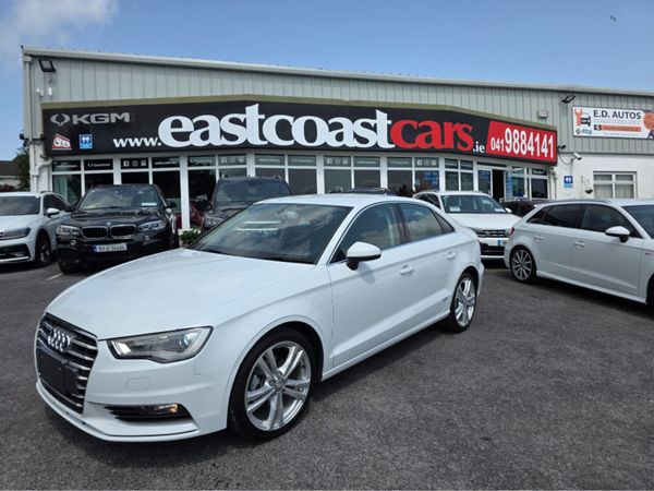 Audi A3 Saloon, Petrol, 2015, White