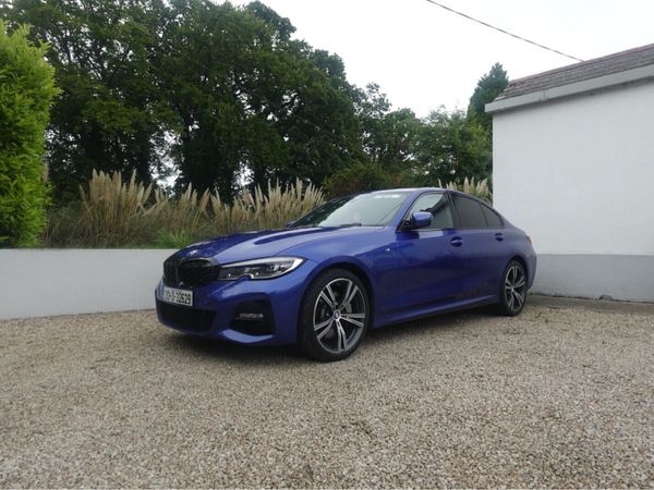 BMW 3-Series Saloon, Petrol Hybrid, 2020, Blue
