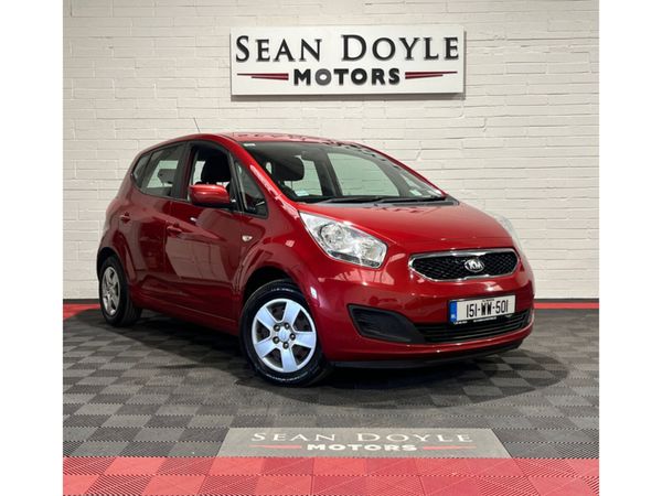 Kia Venga MPV, Petrol, 2015, Red
