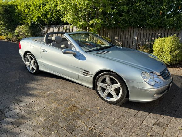 Mercedes-Benz SL-Class Convertible, Petrol, 2005, Silver