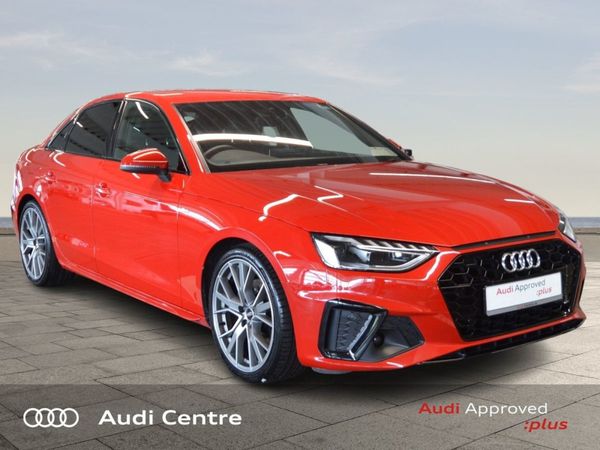 Audi A4 Saloon, Diesel, 2022, Red