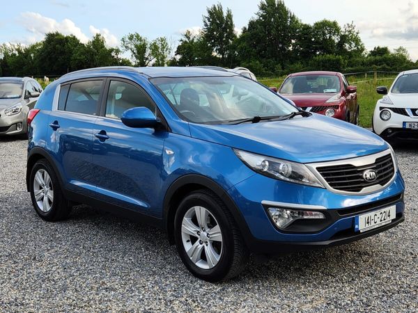 Kia Sportage SUV, Diesel, 2014, Blue