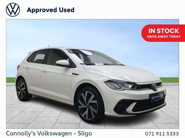 Volkswagen Polo Hatchback, Petrol, 2023, White