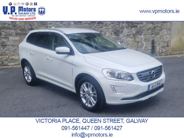 Volvo XC60 SUV, Diesel, 2016, White