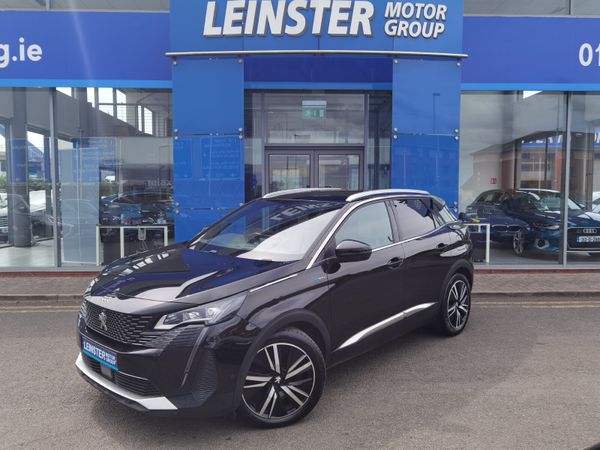 Peugeot 3008 SUV, Petrol Plug-in Hybrid, 2021, Black