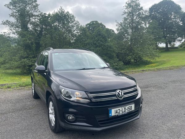 Volkswagen Tiguan SUV, Diesel, 2014, Black