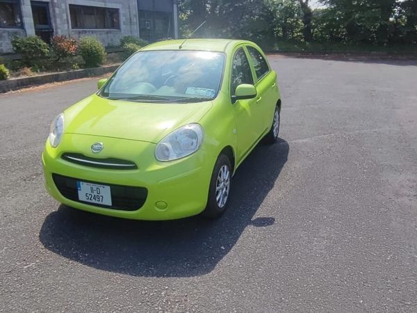 Nissan March Hatchback, Petrol, 2011, Green
