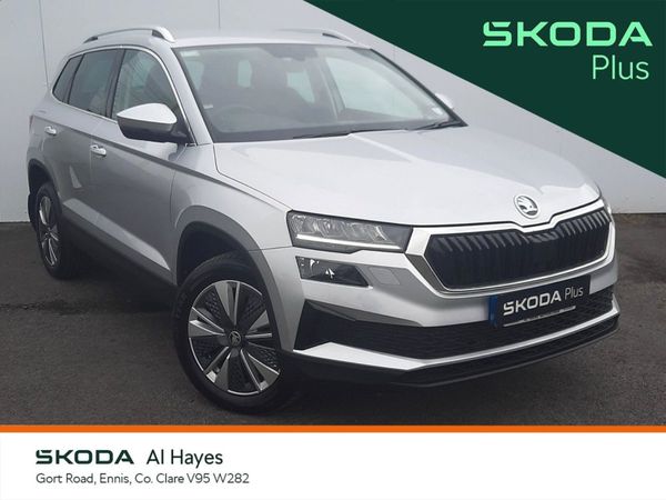 Skoda Karoq SUV, Petrol, 2023, Silver