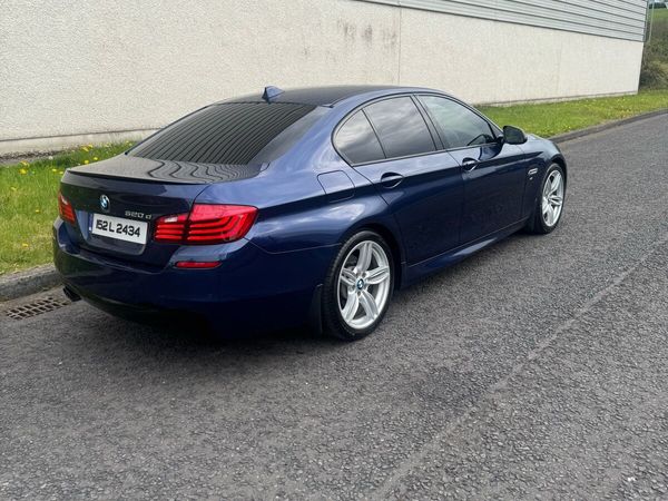 BMW 5-Series Saloon, Diesel, 2015, Blue